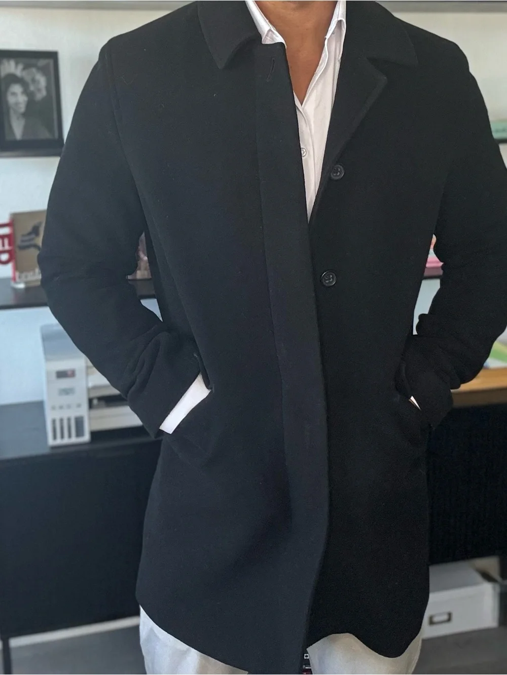 Banana Republic Cashmere Wool Men's Coat